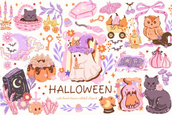Download Halloween Clipart Bundle Spooky Season - Spooky Collection