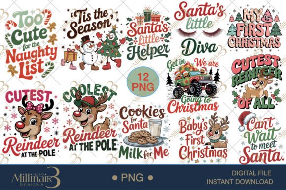 Download Baby’s First Christmas PNG Bundle - Png Collection