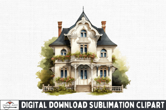 Download Vintage House PNG Clipart - Png Collection