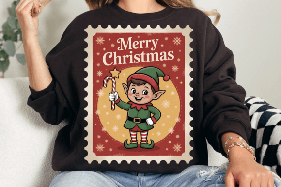Download Printable Christmas Card Stamps PNG - Png Collection