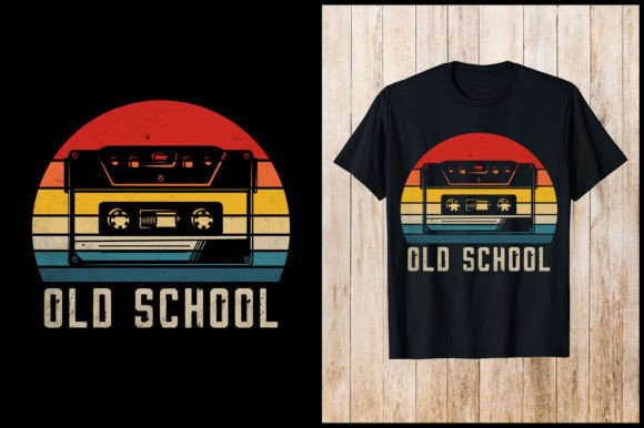 Download 70 80 Retro Vintage Old School T-Shirt - Old school Collection