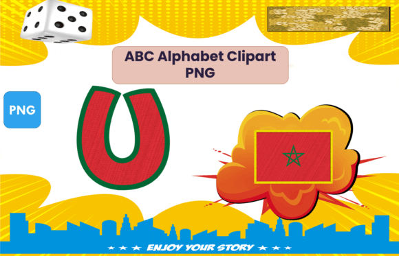 Download ABC Alphabet Clipart PNGs Flag Morocco - Png Collection