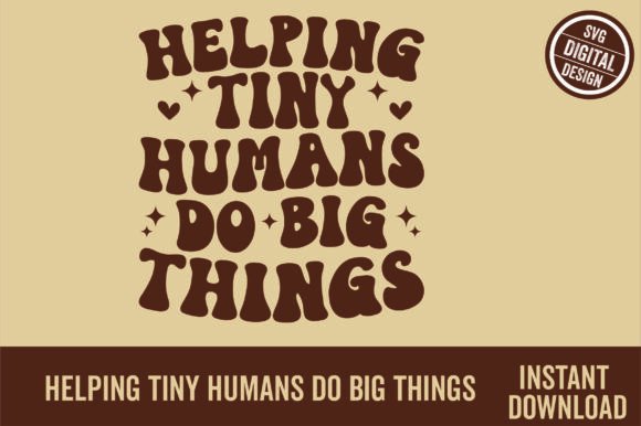 Download Helping Tiny Humans PNG SVG Teacher - Png Collection