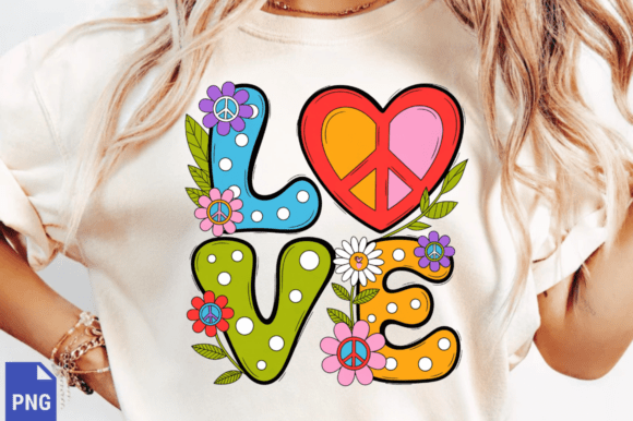 Download Retro Hippie PNG Design,Hippie T-shirt - Png Collection