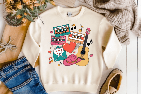 Download Cassette Tapes PNG Sweatshirt Design - Png Collection