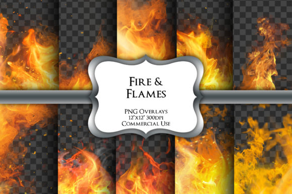 Download Fire Overlays Transparent PNG Graphics - Png Collection