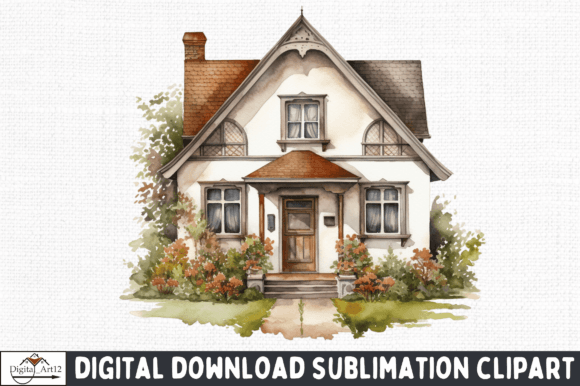 Download Vintage House PNG Clipart - Png Collection