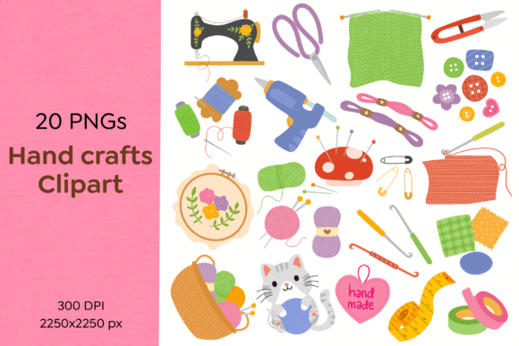 Download Craft Supplies PNG Clipart - Png Collection