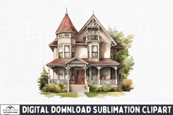 Download Vintage House PNG Clipart - Png Collection