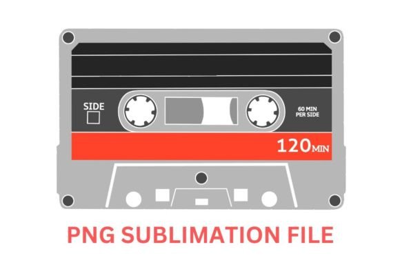 Download Vintage Groove - Retro Cassette Tape PNG - Png Collection
