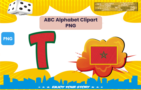 Download ABC Alphabet Clipart PNGs Flag Morocco - Png Collection