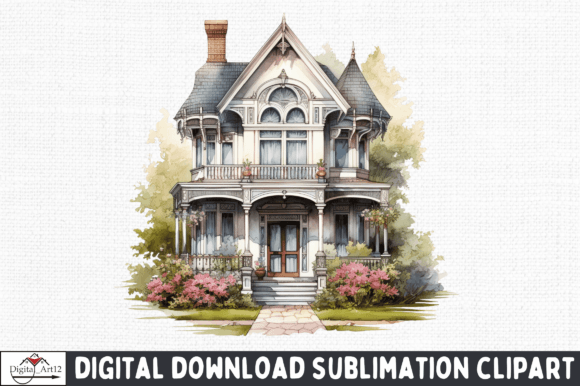 Download Vintage House PNG Clipart - Png Collection