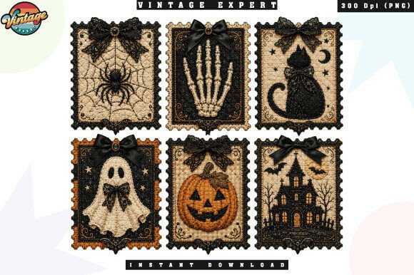 Download Black Bow Halloween Patchwork PNG - Png Collection