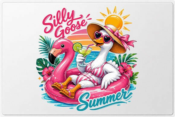 Download Silly Goose Summer Vacation PNG - Png Collection