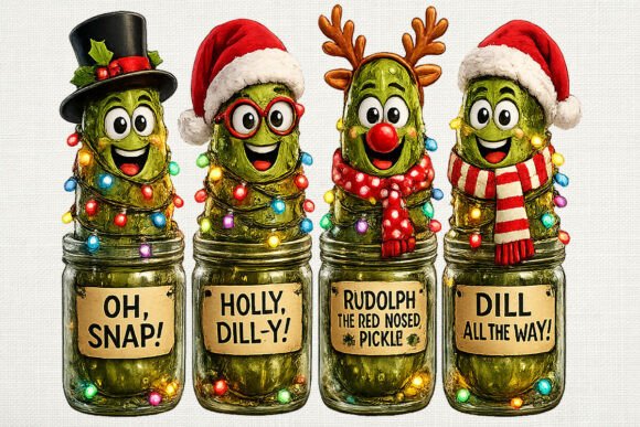 Download Funny Christmas Pickle PNG Clipart - Png Collection