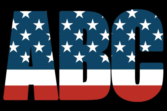 Download American Flag ABC Alphabet Clipart PNGs - Png Collection