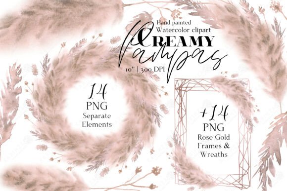 Download Pampas Grass Clipart, Dry Flowers PNG - Png Collection