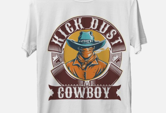 Download Kick Dust Cowboy Png, Retro Sublimations - Png Collection