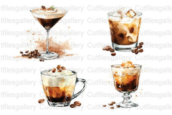 Download Coffee Cocktail PNG, Coffee Clipart - Png Collection