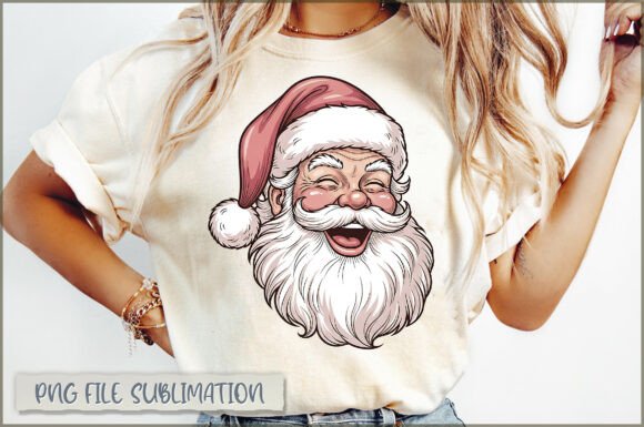 Download Vintage Santa PNG, Retro Funny Santa - Png Collection