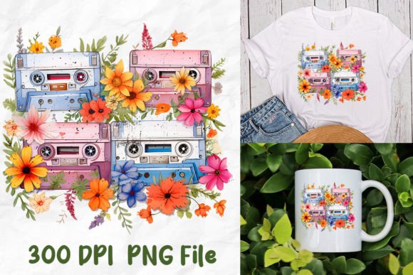 Download Old School Rainbow Cassette Wild Flower - Old school Collection
