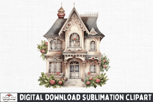 Download Vintage House PNG Clipart - Png Collection