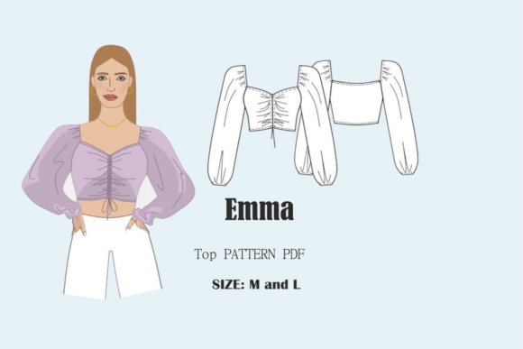 Download Vintage Style Pdf Digital Sewing Top - Sewing Collection
