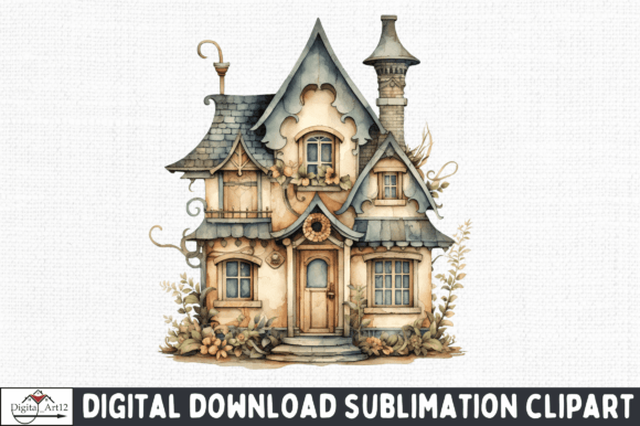 Download Vintage House PNG Clipart - Png Collection